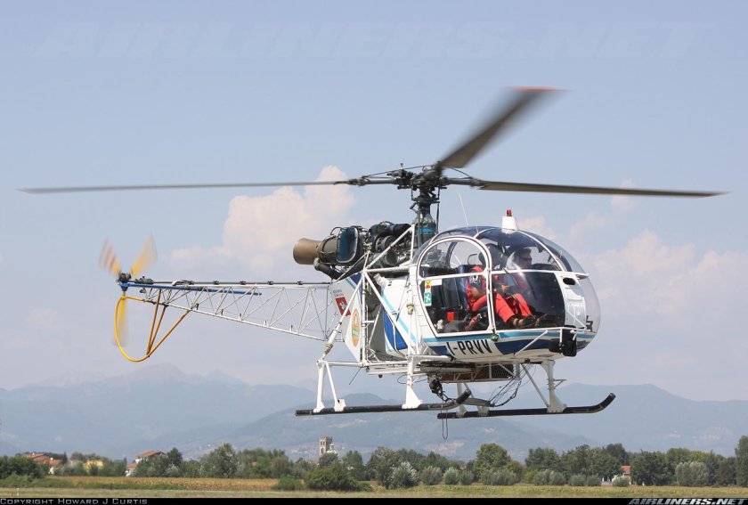 Вертолет sa 315b Lama