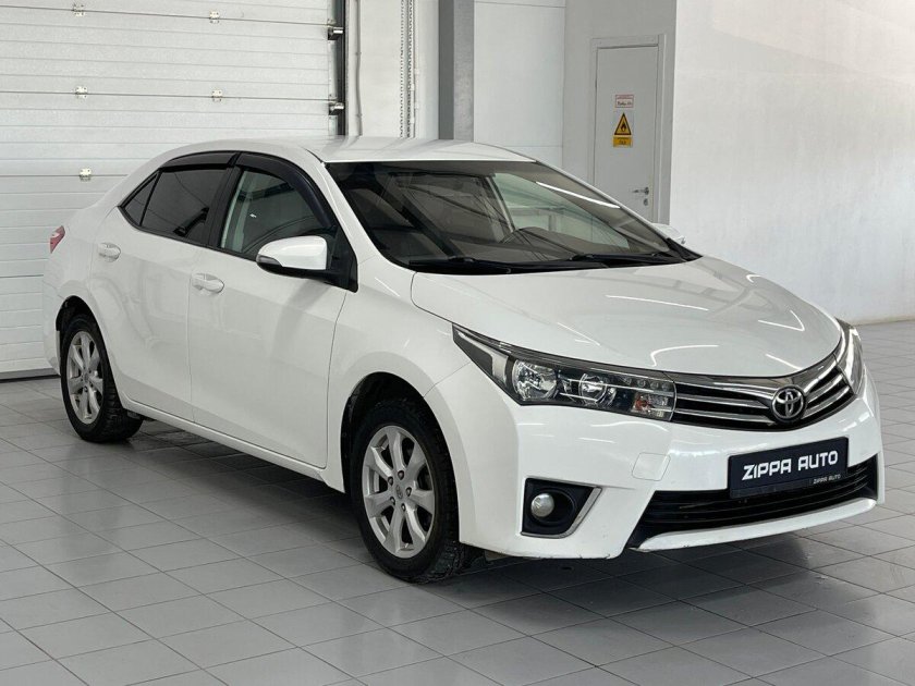 Тойота королла 2013 белая