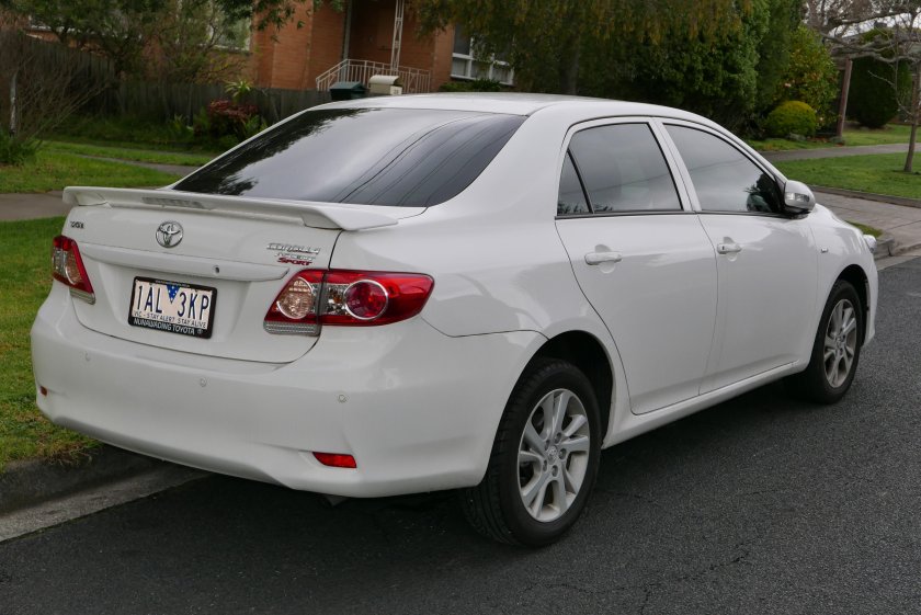 Toyota Corolla Sport 2011