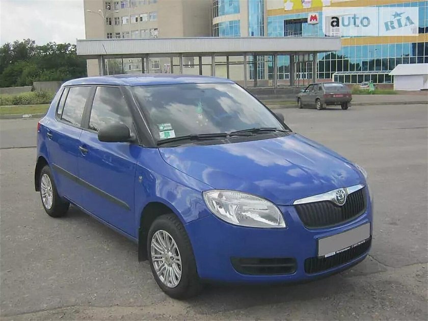 Шкода Фабия 2 2008 года
