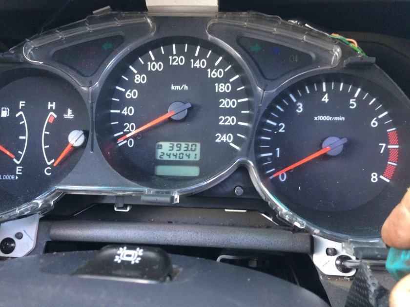 Приборная панель Субару Форестер sg5