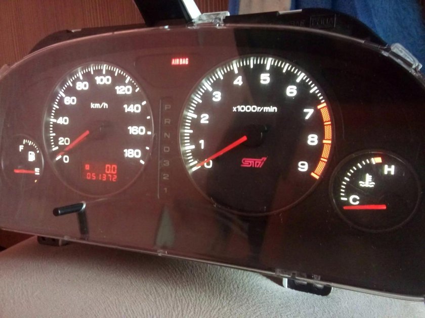 Приборная панель Субару Форестер sf5