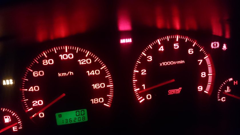 Панель приборов Субару Форестер сф5 чек