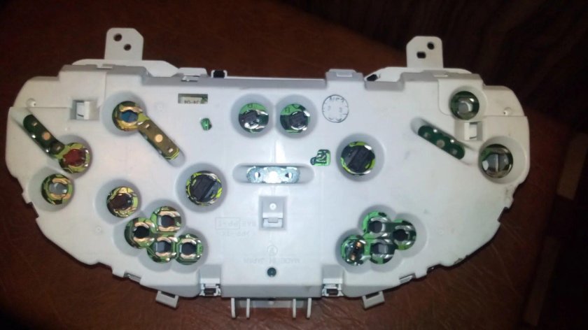 Лампочки в приборной панели Субару Форестер sf5