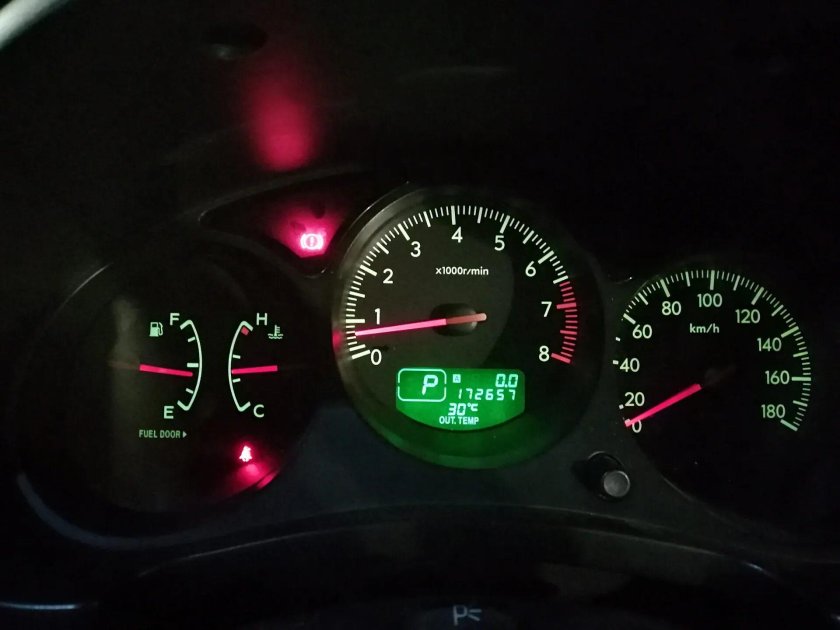 Панель приборов Субару Форестер sg5