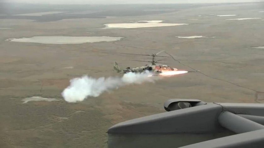 Ка-52 ПТУР Вихрь