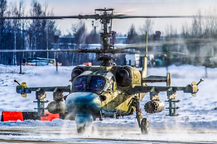 Вертолет ка-52 "Аллигатор"