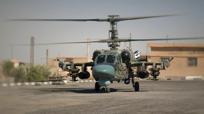 Вертолет ка-52 "Аллигатор"