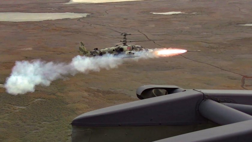 Ка-52 ПТУР Вихрь