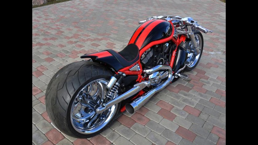 Мотоцикл Харлей Дэвидсон v-Rod Custom