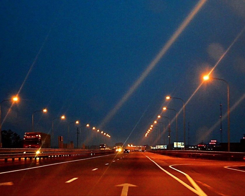 Дорога ночью