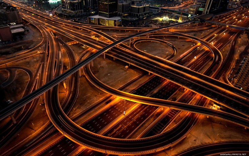 Развязки в Дубае