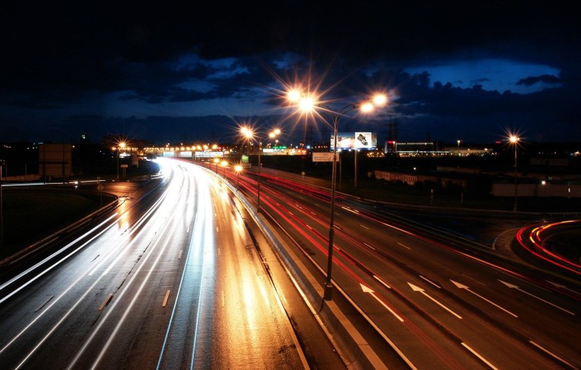 Дорога ночью