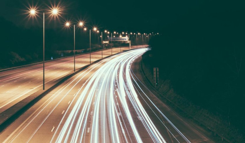 Дорога ночью