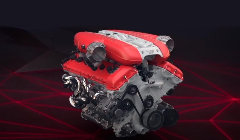 Ferrari f140 engine