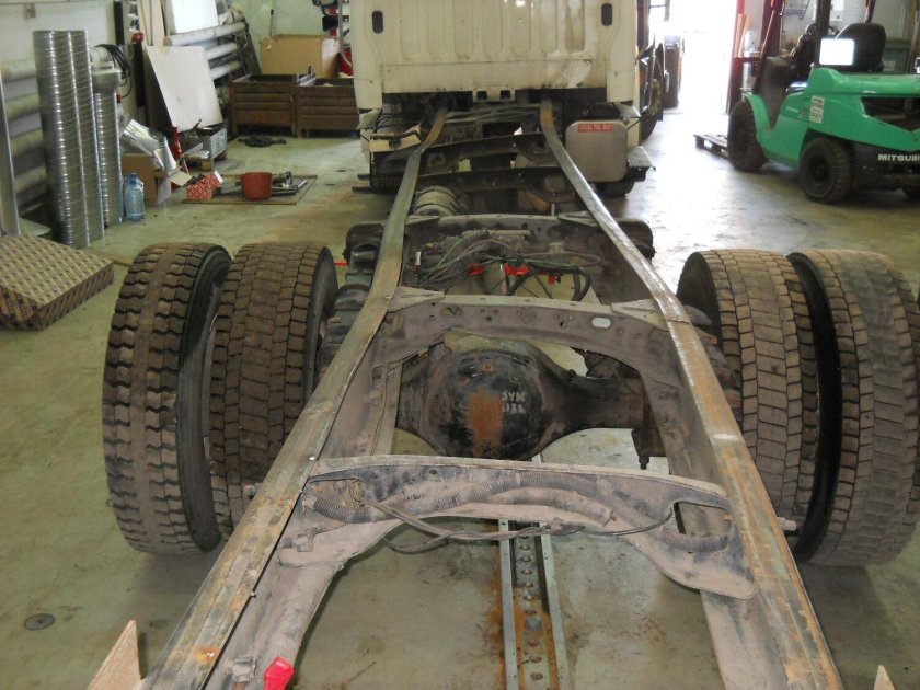 Рама Volvo Fe 240 кабина сзади