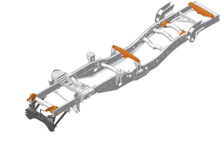 Рама Унимог Unimog
