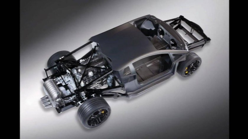 Шасси Ламборджини авентадор