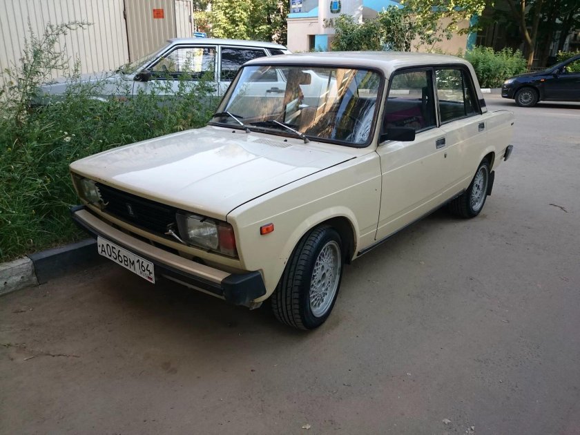 ВАЗ 2107 цвет сафари