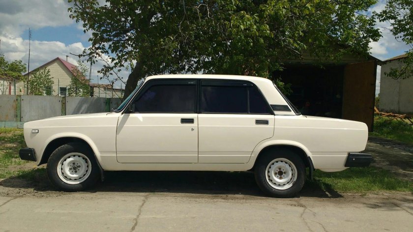 ВАЗ 2107 цвет сафари