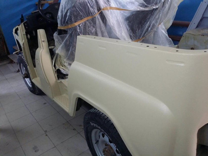 Бежевый Раптор краска УАЗ