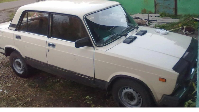 ВАЗ 2107 цвет сафари