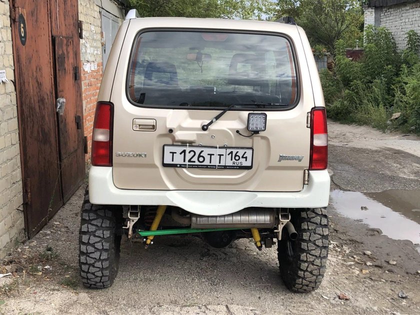 Jimny сзади