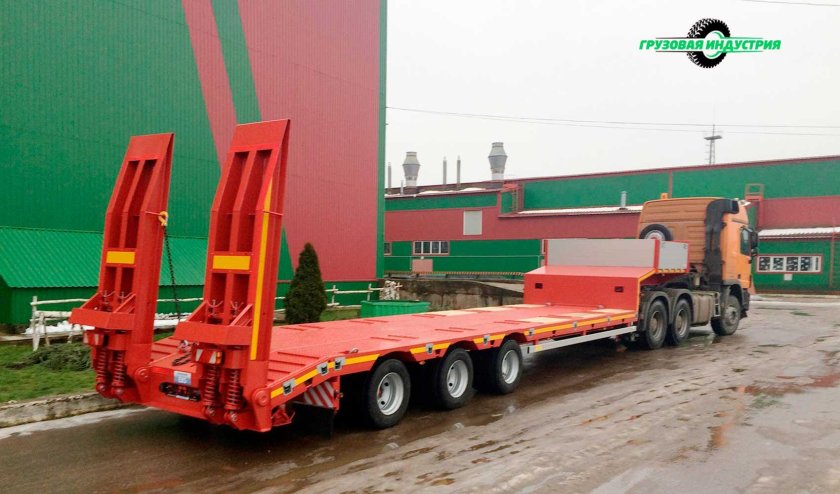 Полуприцеп-тяжеловоз 943330 трал