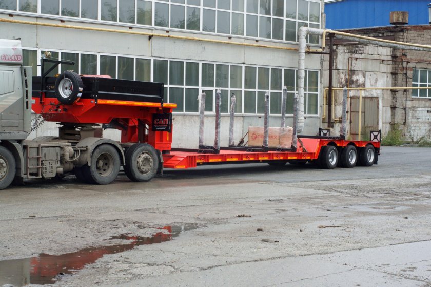 Трал корыто Спецприцеп