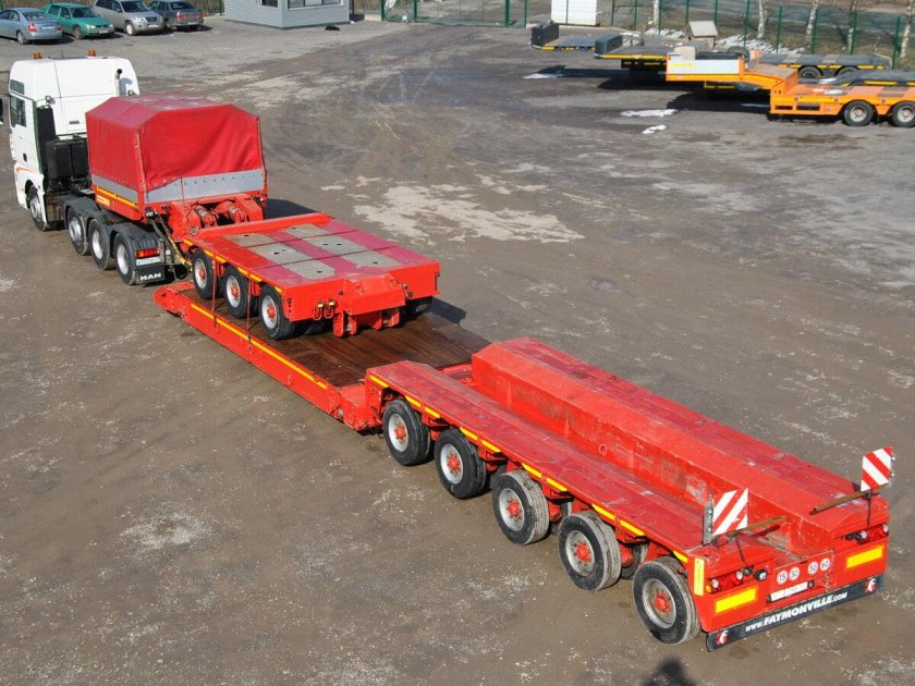 Трал Faymonville Variomax