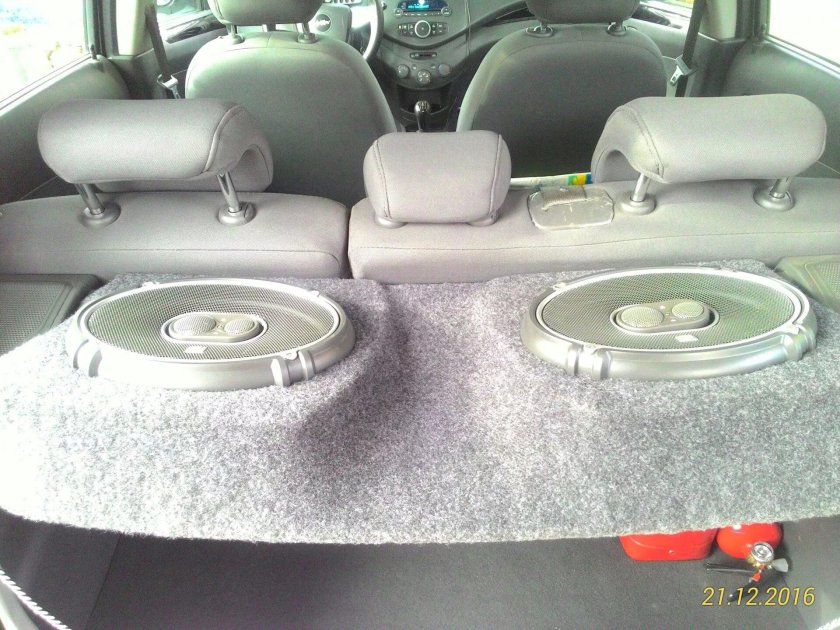 Задняя полка Дэу Матиз