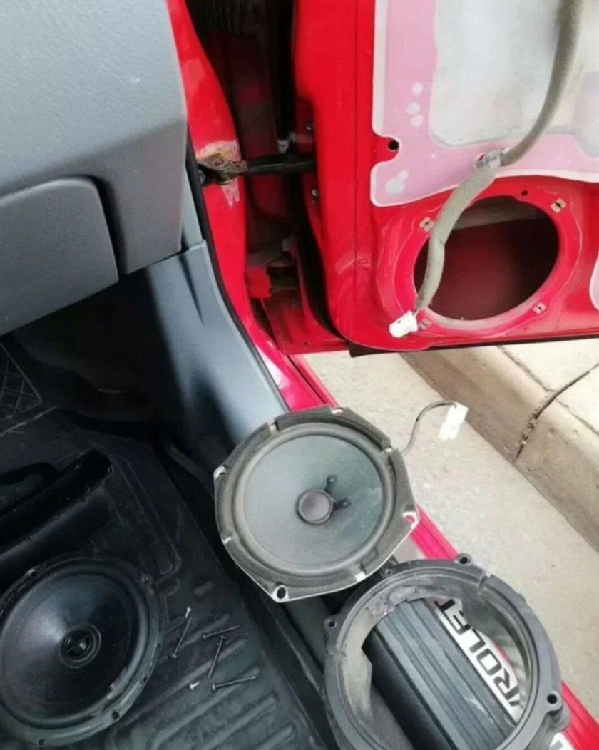 Штатная акустика Шевроле Лачетти