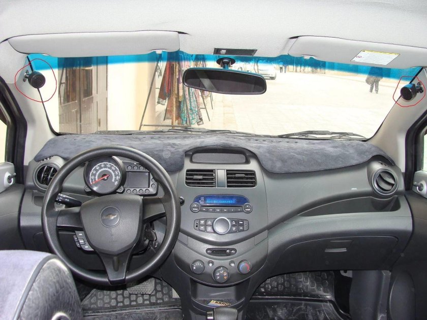 Chevrolet Spark m400 салон