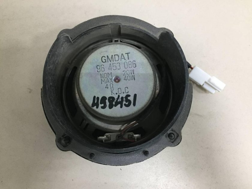 Размер динамиков Шевроле кобальт