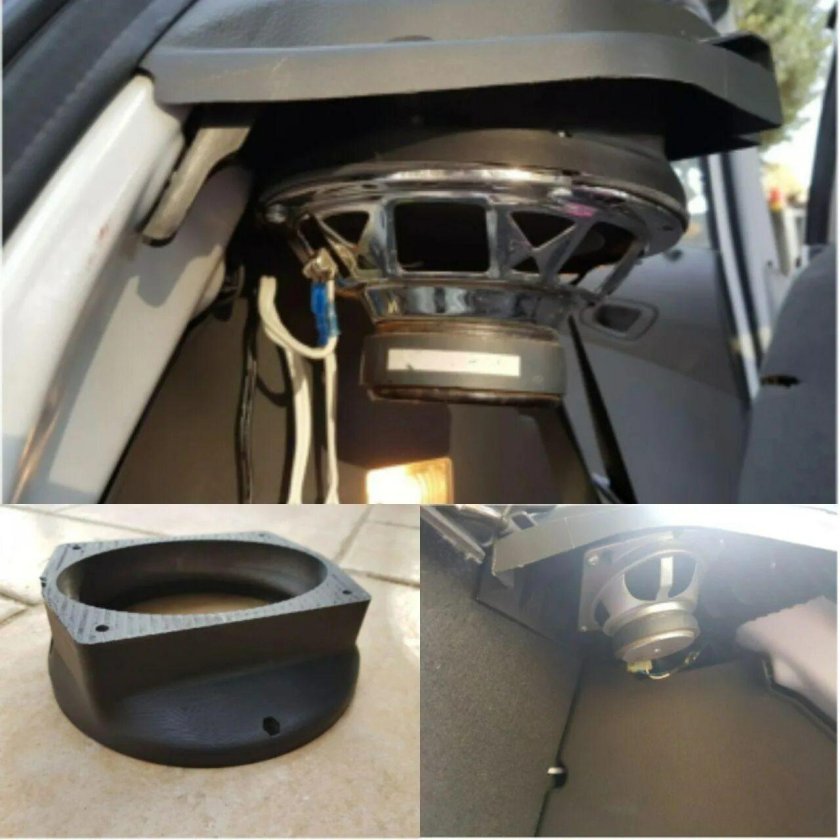 Штатные задние динамики Дэу Матиз