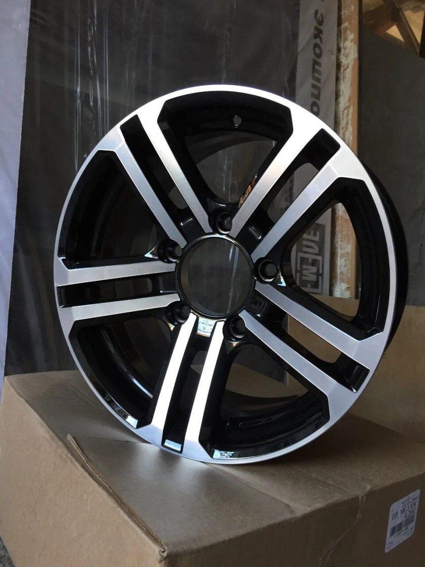 Литьё р 16 КИК черный Алмаз