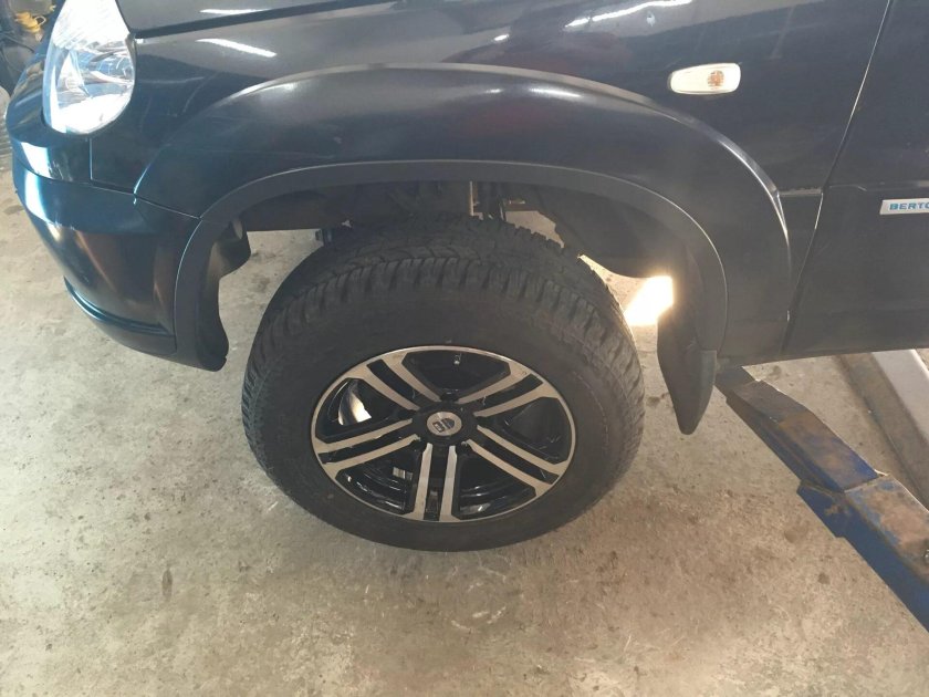 КИК Палладика на ниву Шевроле