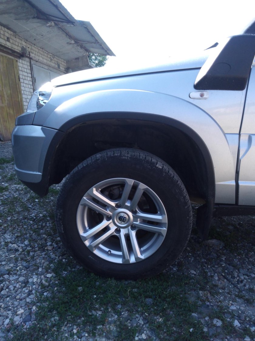 КИК Палладика на ниву Шевроле