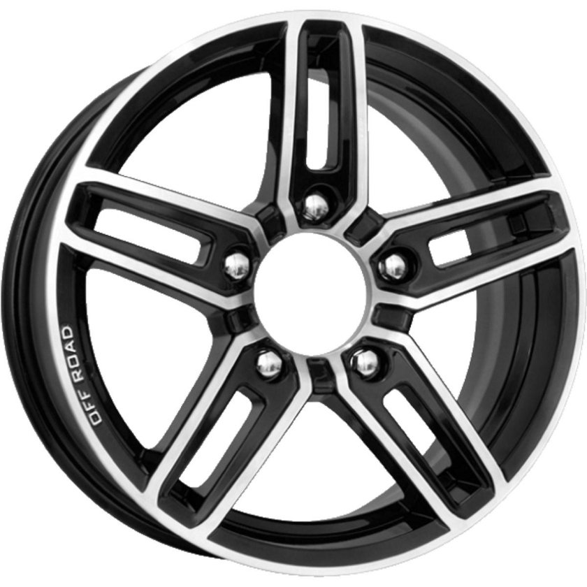 6.5X16(40) 5x139.7 k&amp;k Дон Алмаз черный 98