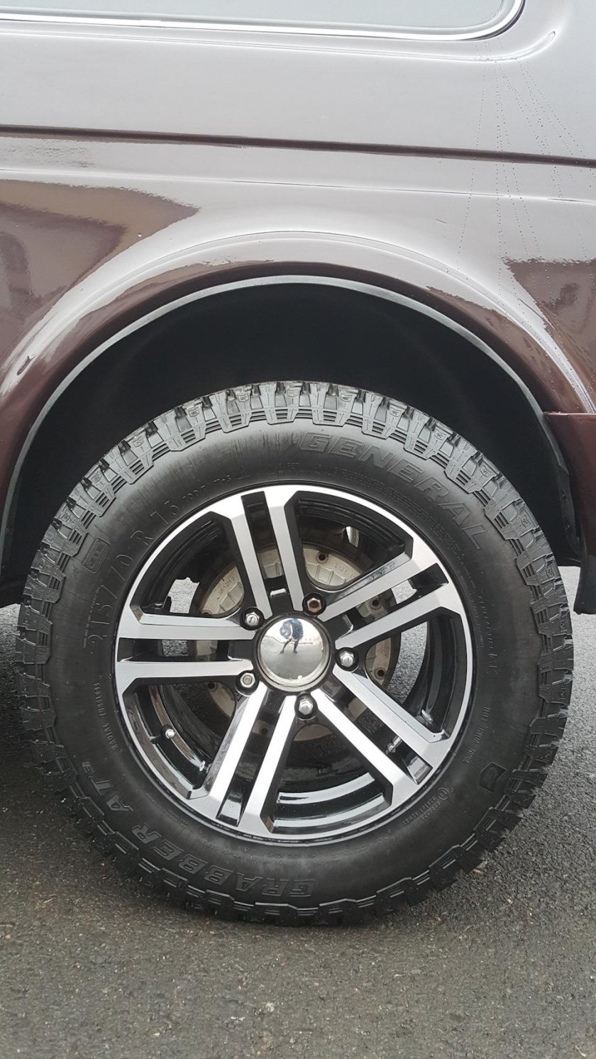 КИК Палладика r16 на Ниве