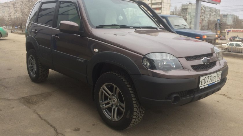 Диски КИК Шевроле Нива r16