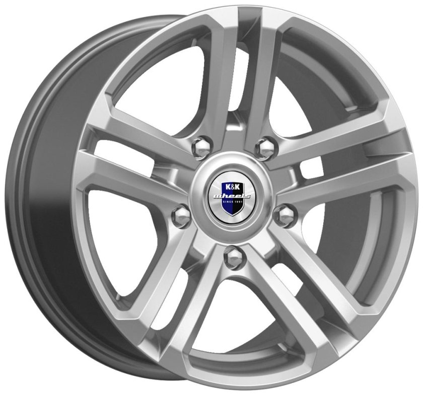 Диск Палладика 7*16 30 5*139,7 98 дарк платинум к&amp;к (кс591-02) 72479