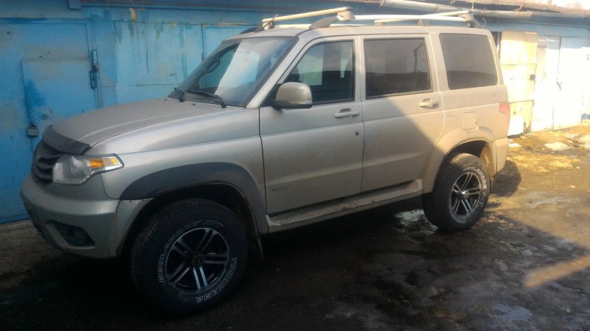 Диски КИК на УАЗ Патриот r16