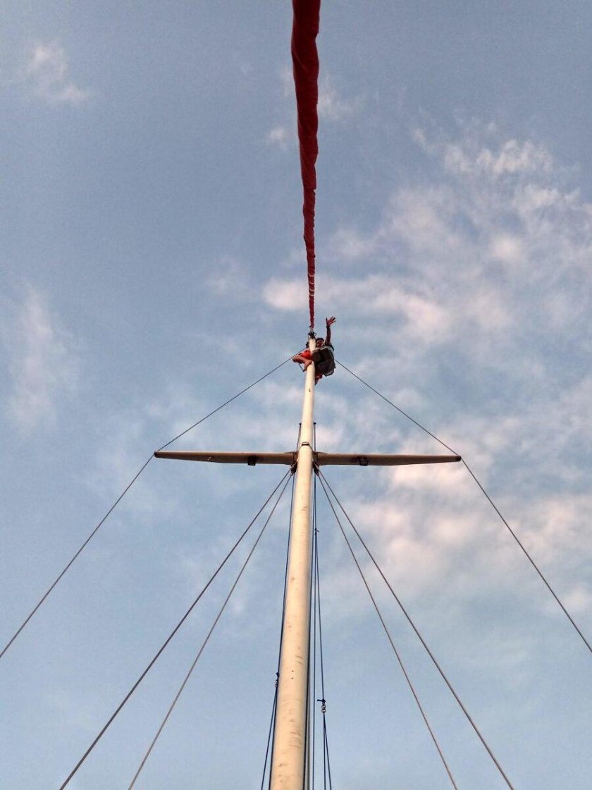 Мачта цирковая