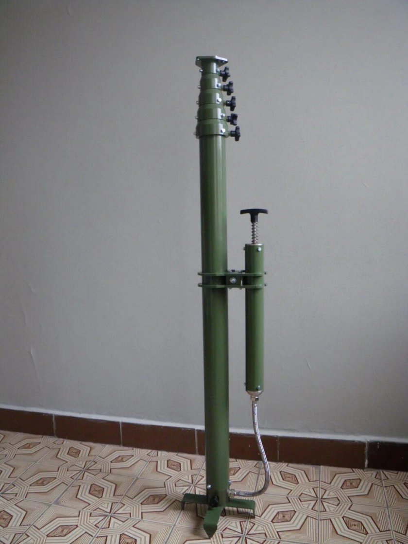 Мачта для антенны 15м телескопическая