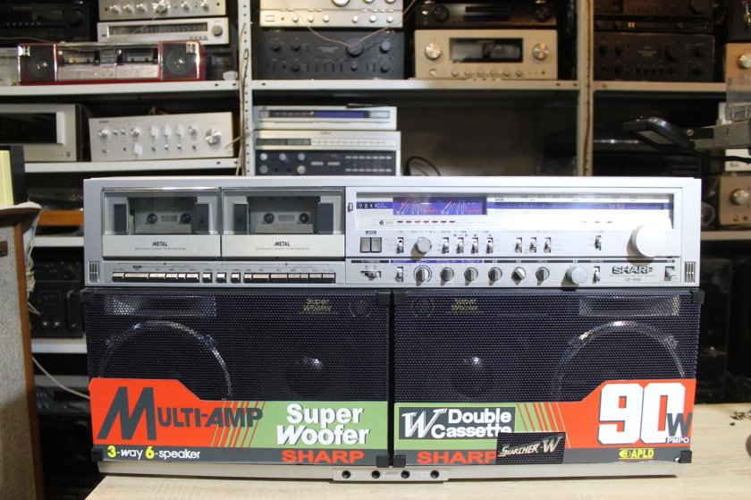 Магнитофон sharp