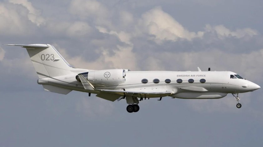 Gulfstream IV S-102b Швеции