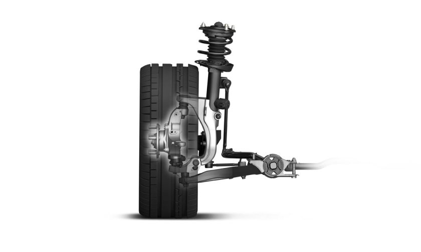 Honda Civic Type r передняя подвеска