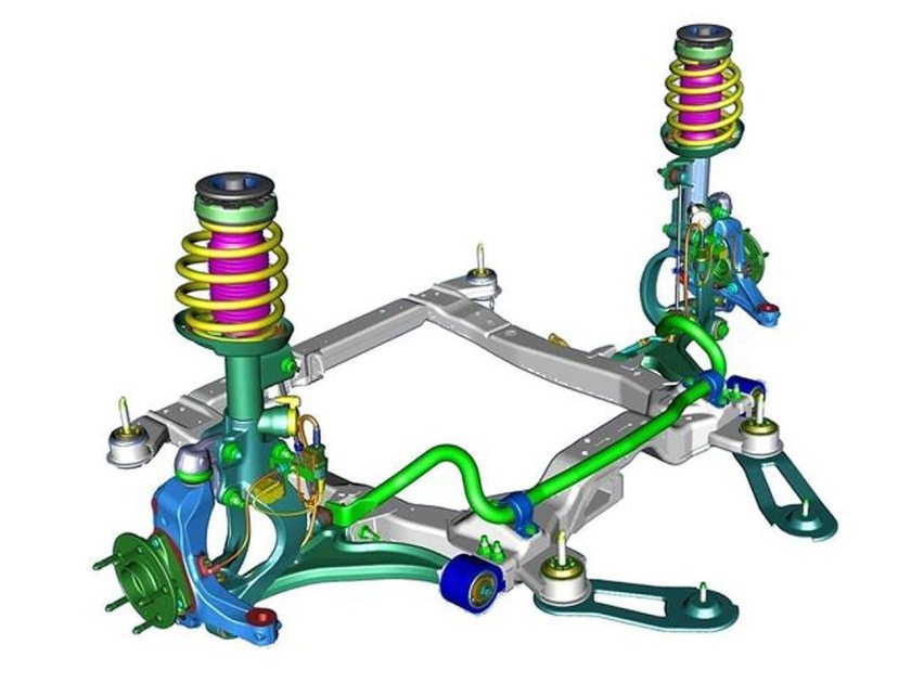 Передняя подвеска ВАЗ 2110