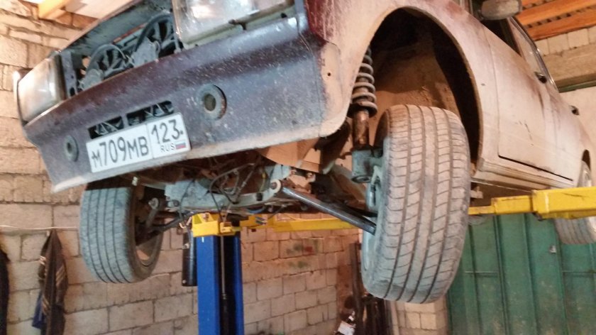 Подвеска Макферсон на ВАЗ 2107